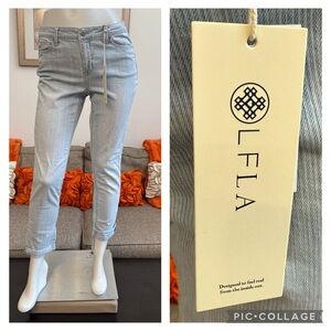 ❣️🆕Laurie Felt Classic Denim Railroad Stripe Boyfriend Jeans❣️